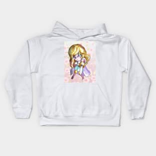 paladin elf chibi Kids Hoodie